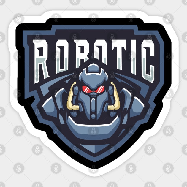 Robotic Sticker by p308nx